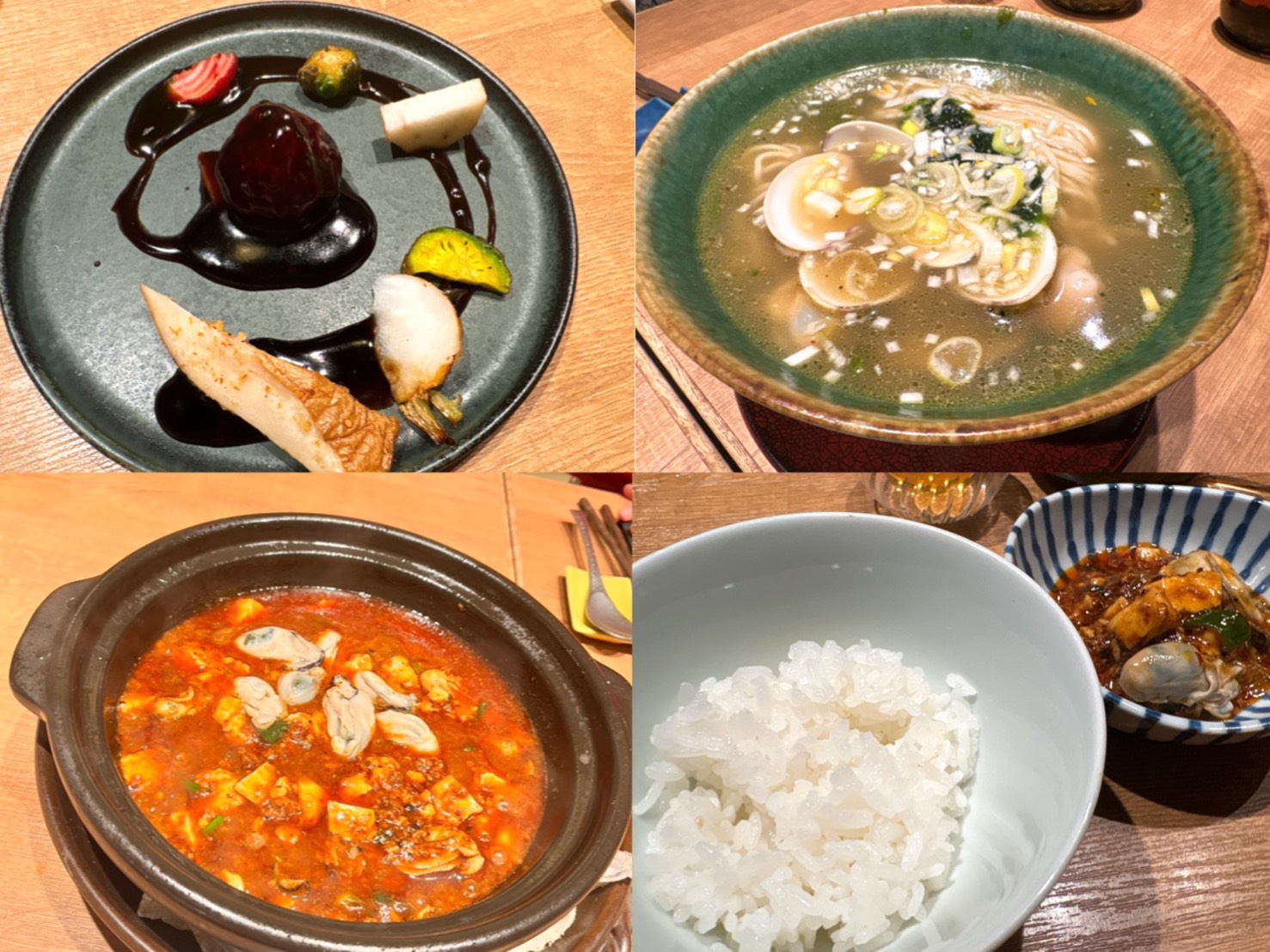 麻婆豆腐とラーメン