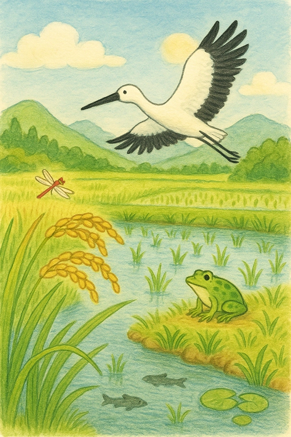 福井コウノトリ