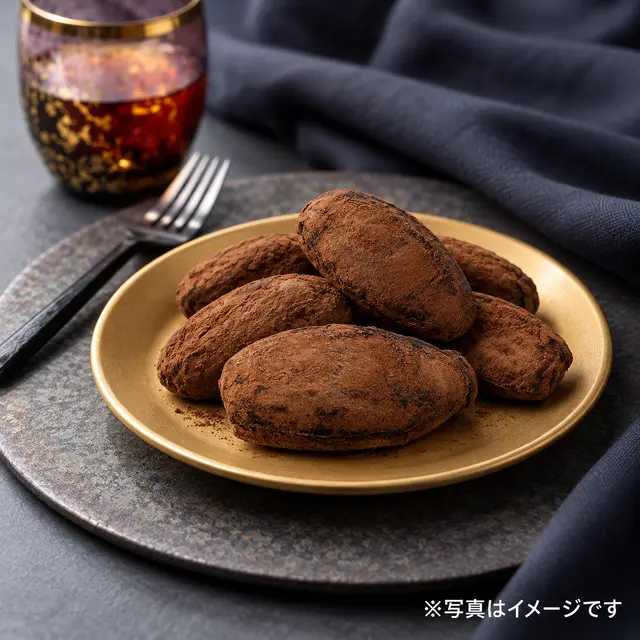 デーツとココアの盛り付けイメージ