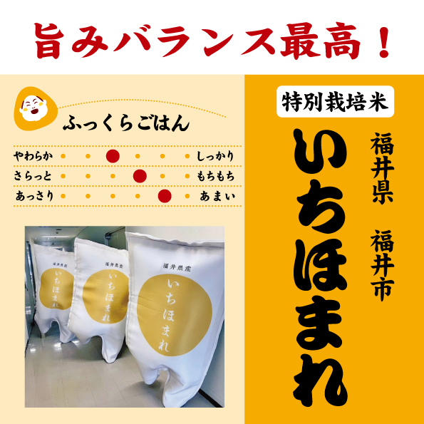 7年産 福井 いちほまれ 特別栽培米