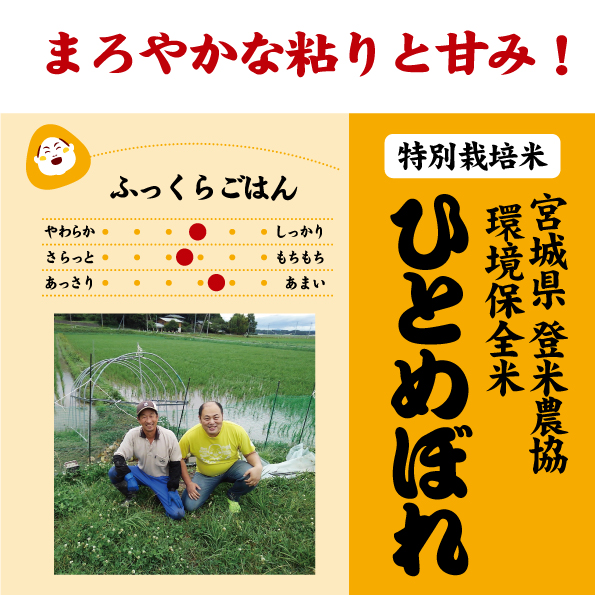 7年産 宮城県 ひとめぼれ 特別栽培米