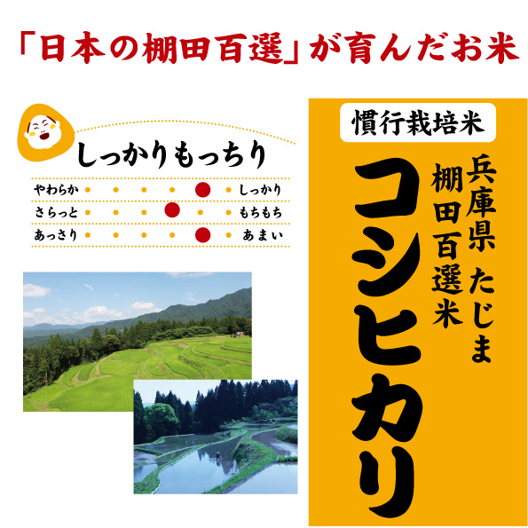 令和7年産 兵庫県産 棚田百選コシヒカリ