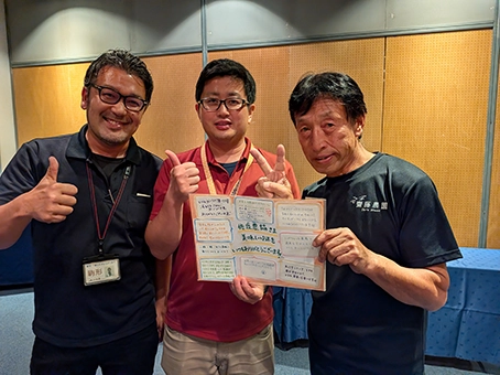 お客様の声を届けてきました。